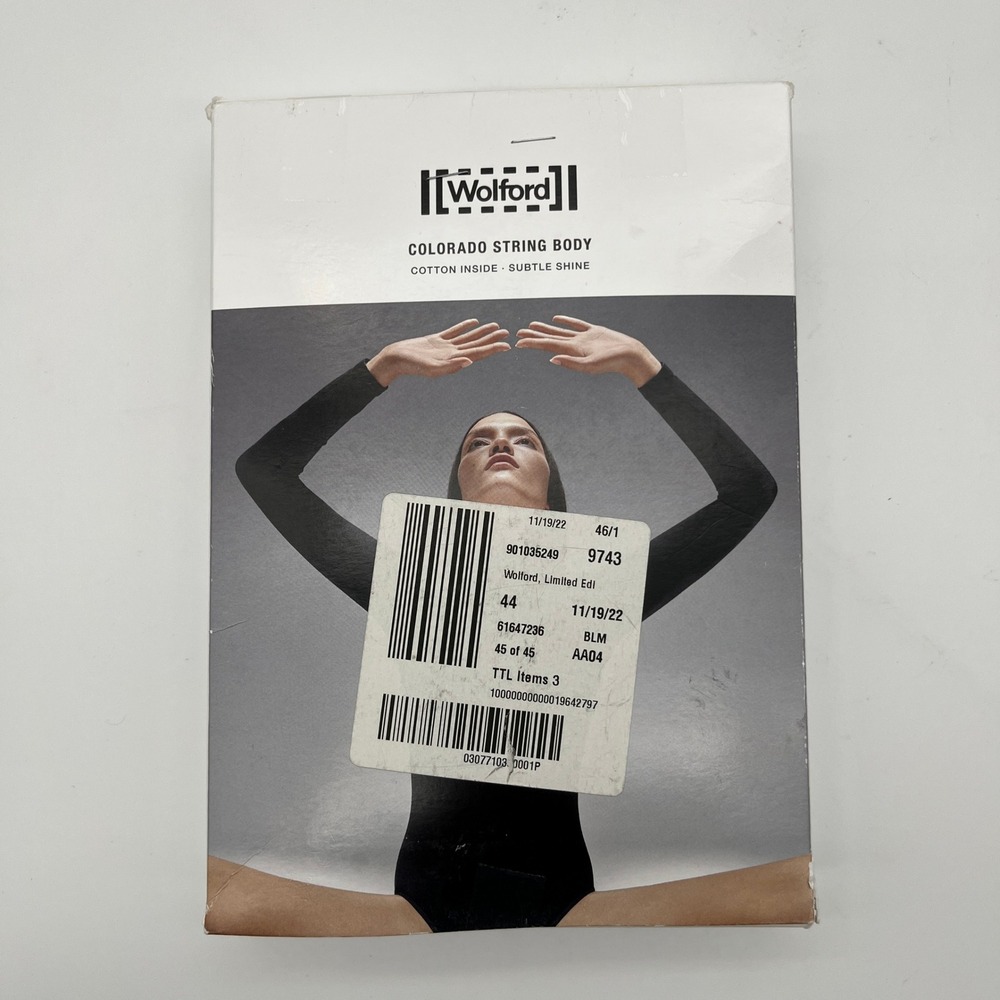Wolford Colorado String Body Women M Pink Turtleneck Seamless Bodysuit 71187